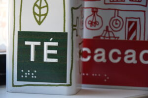 etiqueta Té y cacao