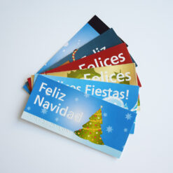 Felicitaciones Navideñas en braille