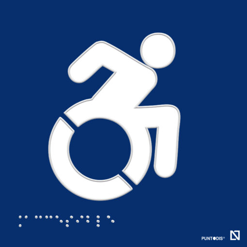 Placa SIA activa braille