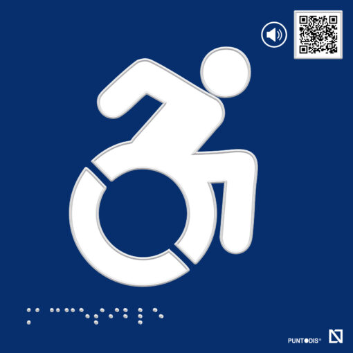 Placa SIA activa braille