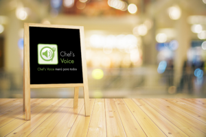 Menú accesible red chefs voice