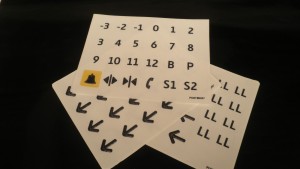 Adhesivos braille para teclados.