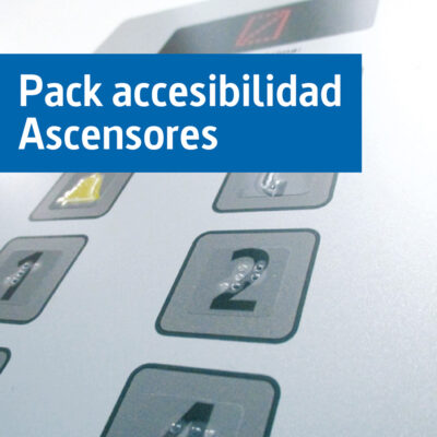 Pack vinilos en braille para Ascensores