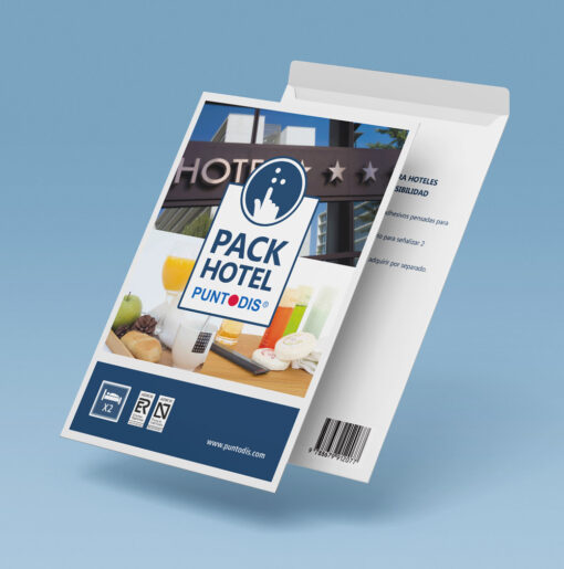 Pack vinilos en braille para hotel