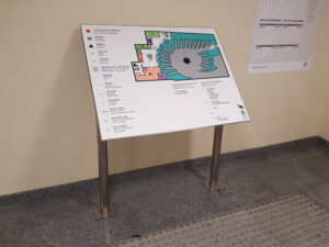 plano accesible en braille y altorrelieve