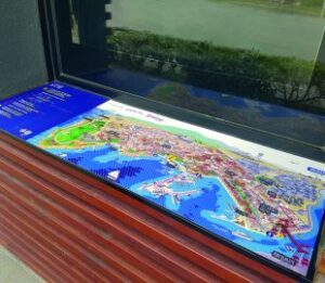 plano accesible en braille y altorrelieve