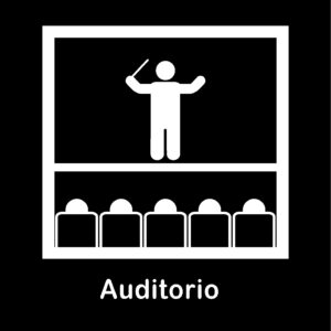 Pictograma auditorio