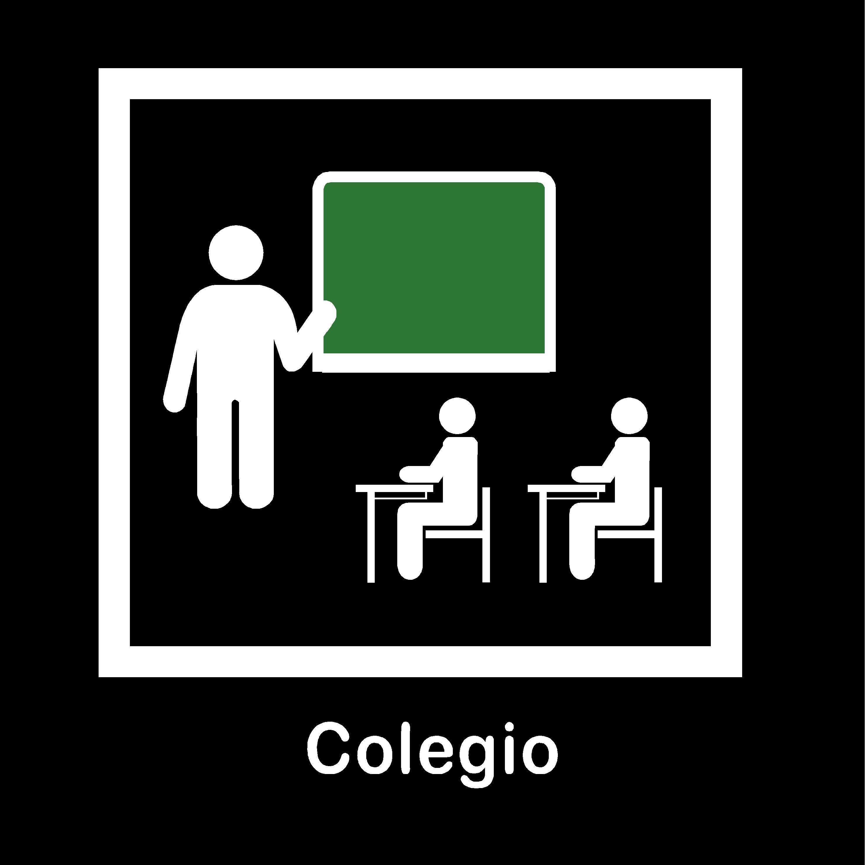 pictograma de colegio