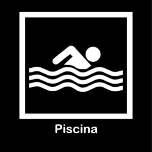 Pictograma piscina