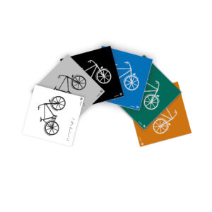 Colores que se disponen para realizar las placas blanco, gris, negro, azul, verde y naranja.