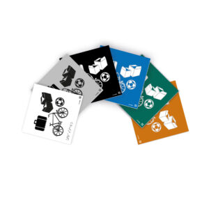 Ejemplo de colocación en pared de la placa