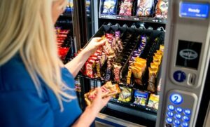Máquina de vending.