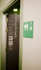 señal baño
