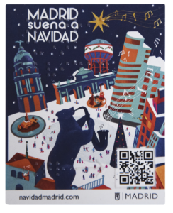 Tarjeta Cabalgata de Reyes Navidad