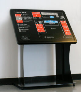 plano accesible en braille y altorrelieve