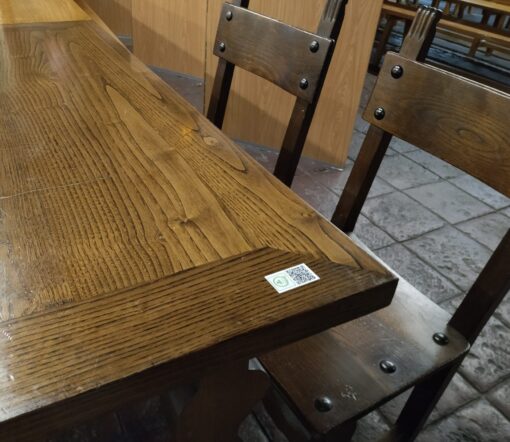 Hoja con vinilos adhesivos con QR - chef's voice