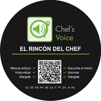 Vinilo adhesivo establecimiento con QR
