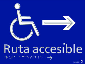 ruta accesible derecha