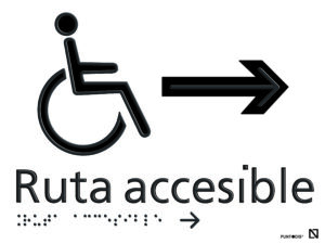 ruta accesible derecha