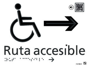 ruta accesible derecha