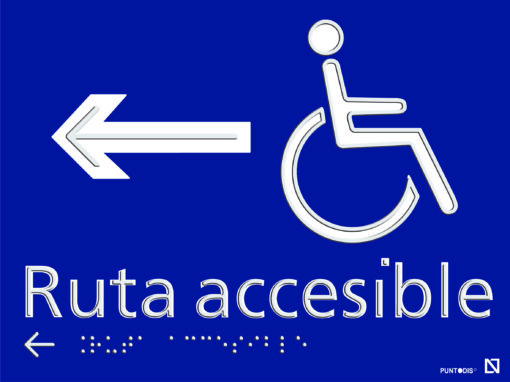 ruta accesible izquierda