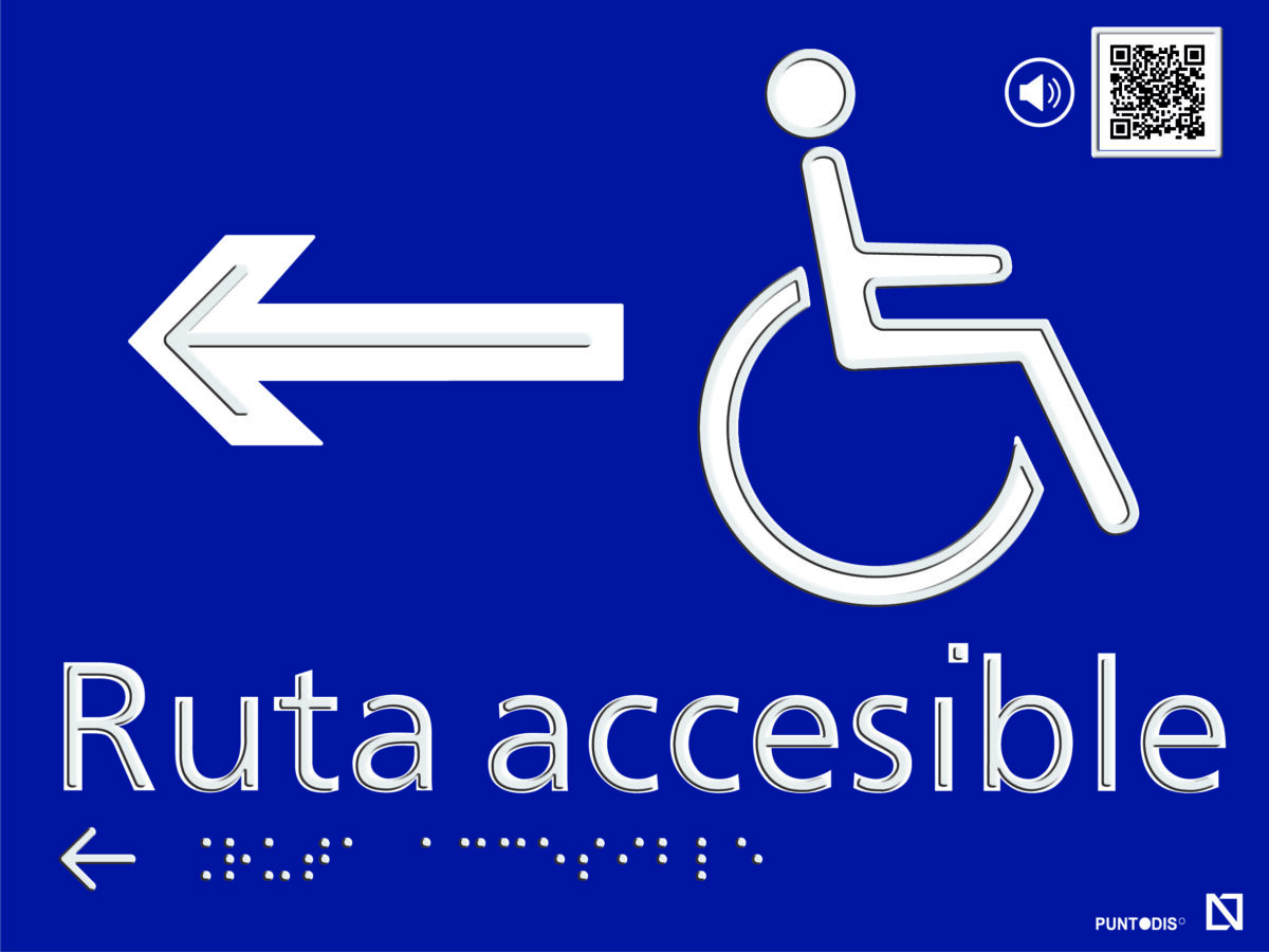ruta accesible izquierda