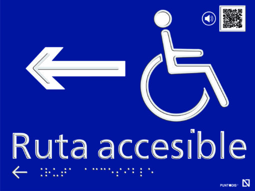 ruta accesible izquierda