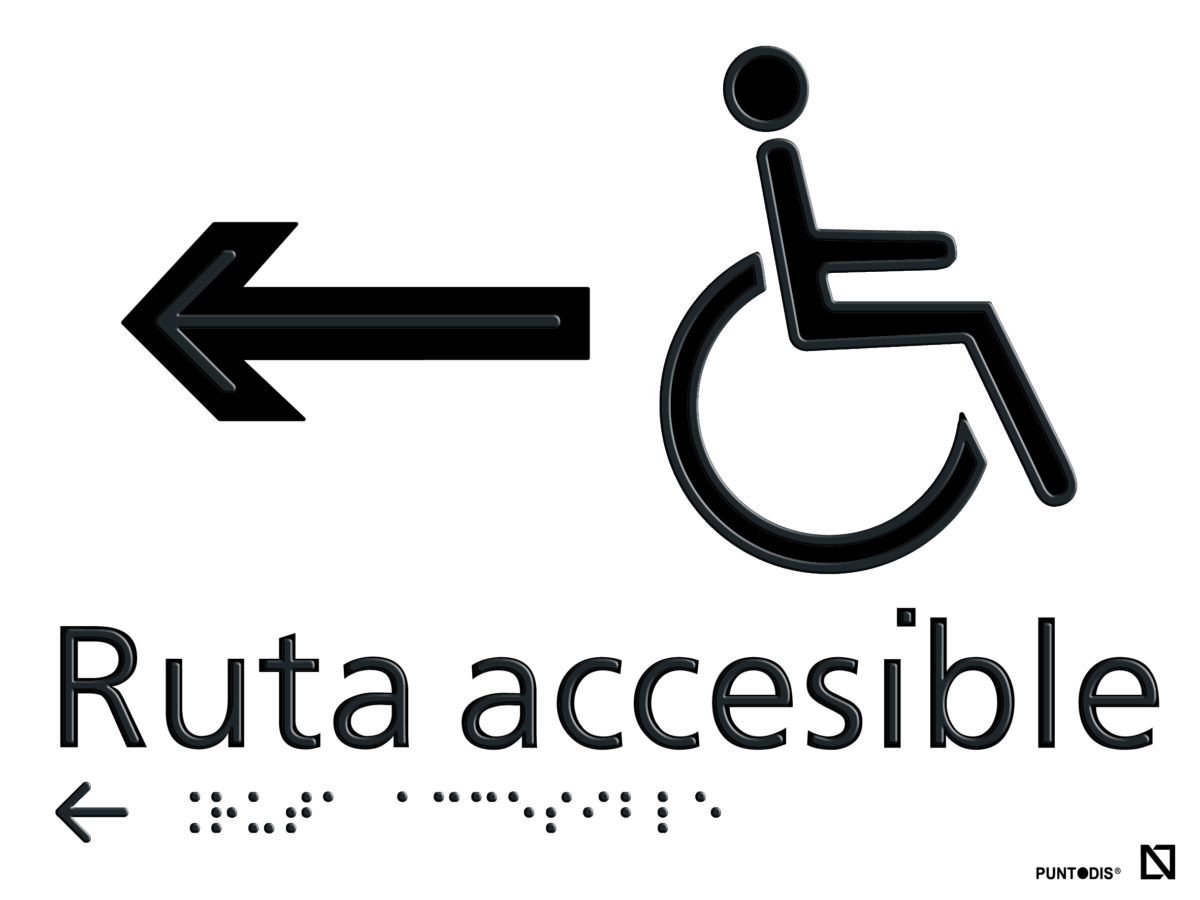 ruta accesible izquierda
