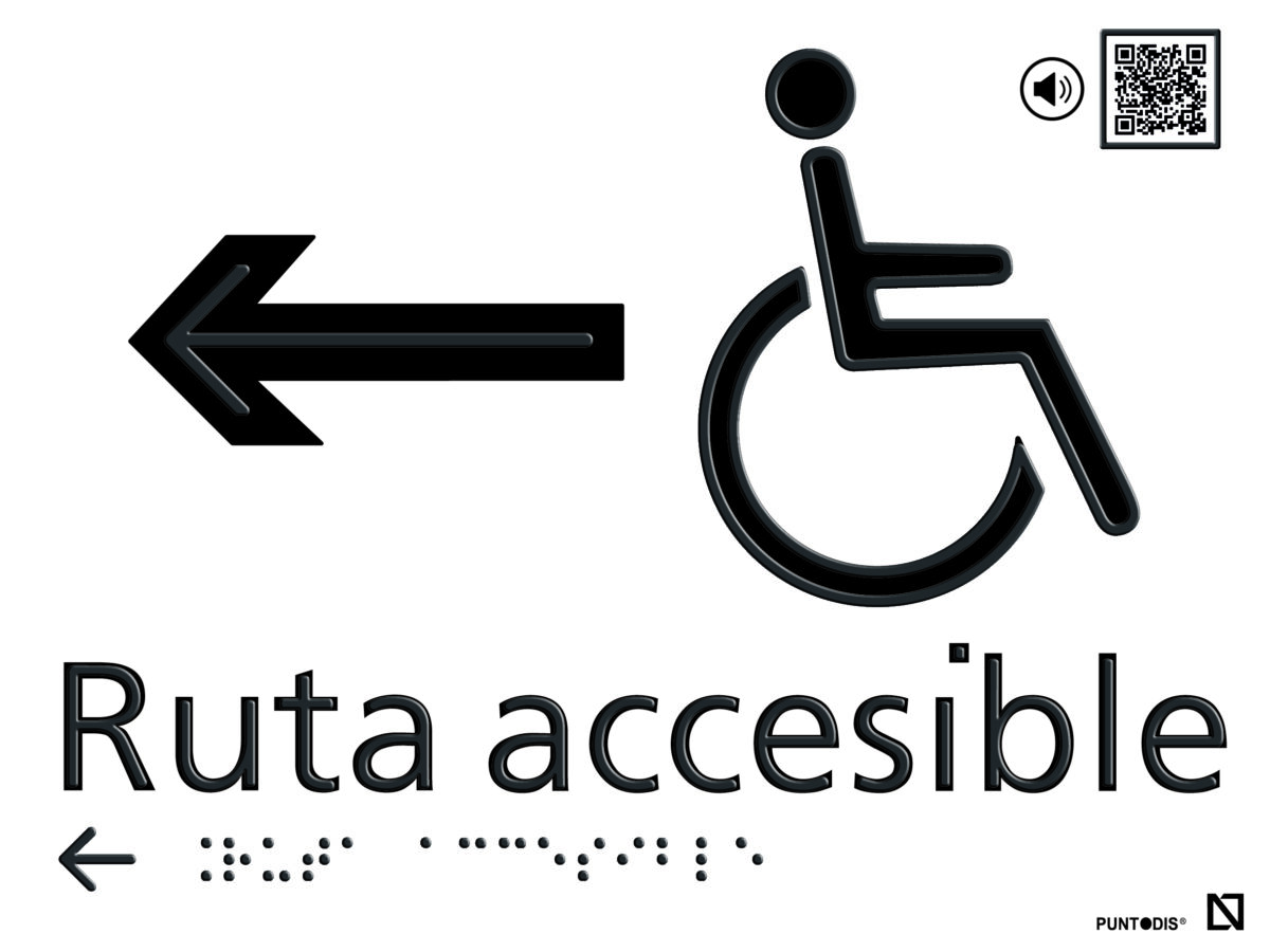 ruta accesible izquierda