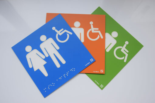 SEÑALES BRAILLE DE COLORES
