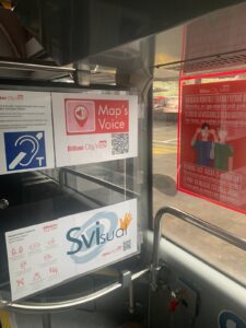 Interior de autobús