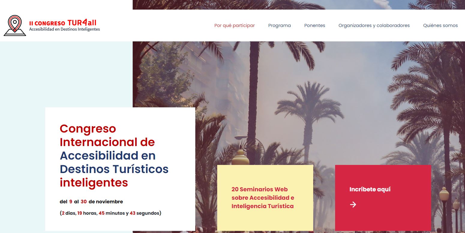 Web del Congreso TUR4ALL
