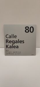 placa calle