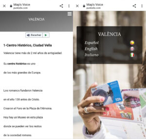 Map's Voice Valencia