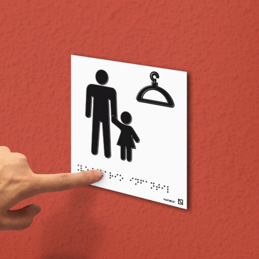 Placa Vestuario infantil