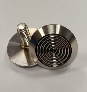 Botón acero inoxidable 316 L