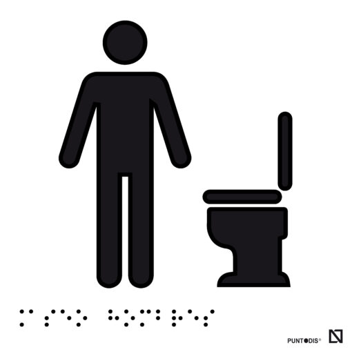 ASEO hombre BRAILLE