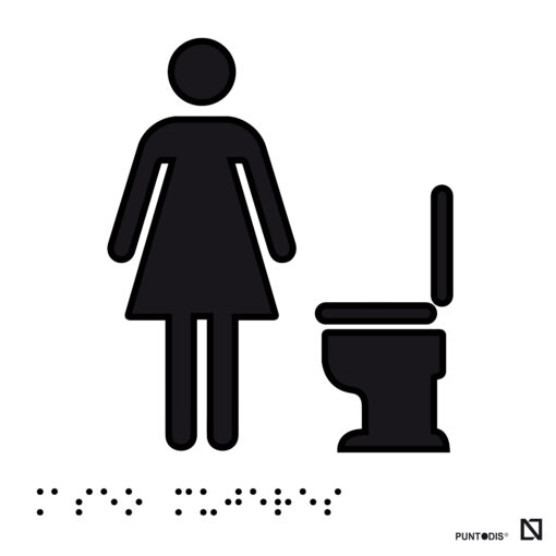 ASEO MUJER BRAILLE