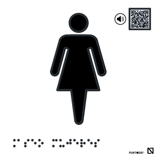 Placa Aseo mujer