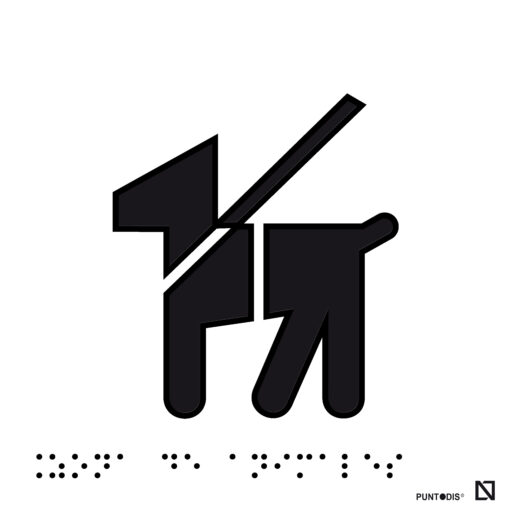 zona de animales braille