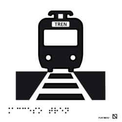 acceso tren braille