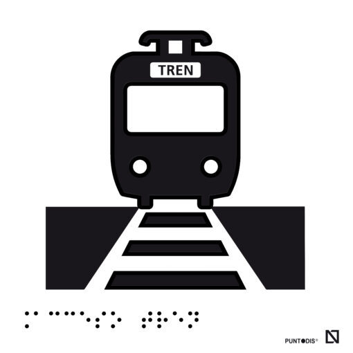 acceso tren braille