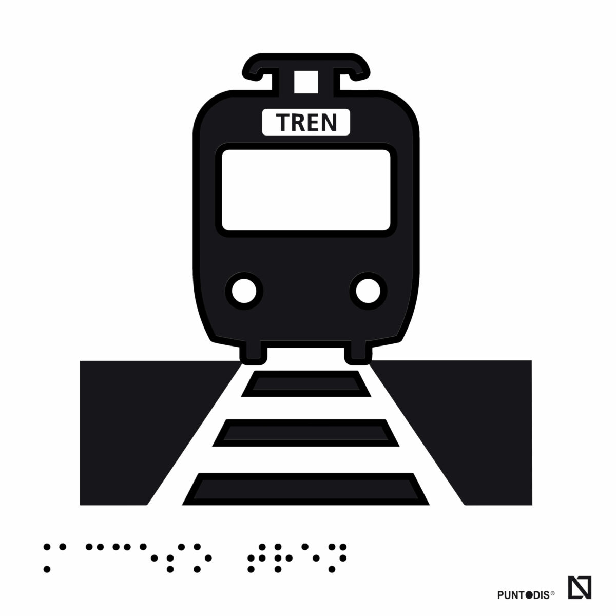 acceso tren braille