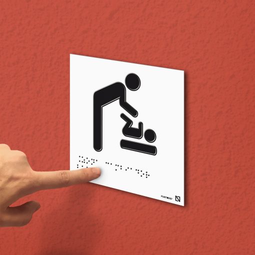 Zona cambiador de bebés hombre