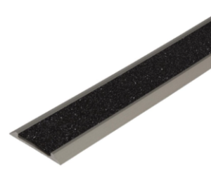 Guía de aluminio con inserto de color negro