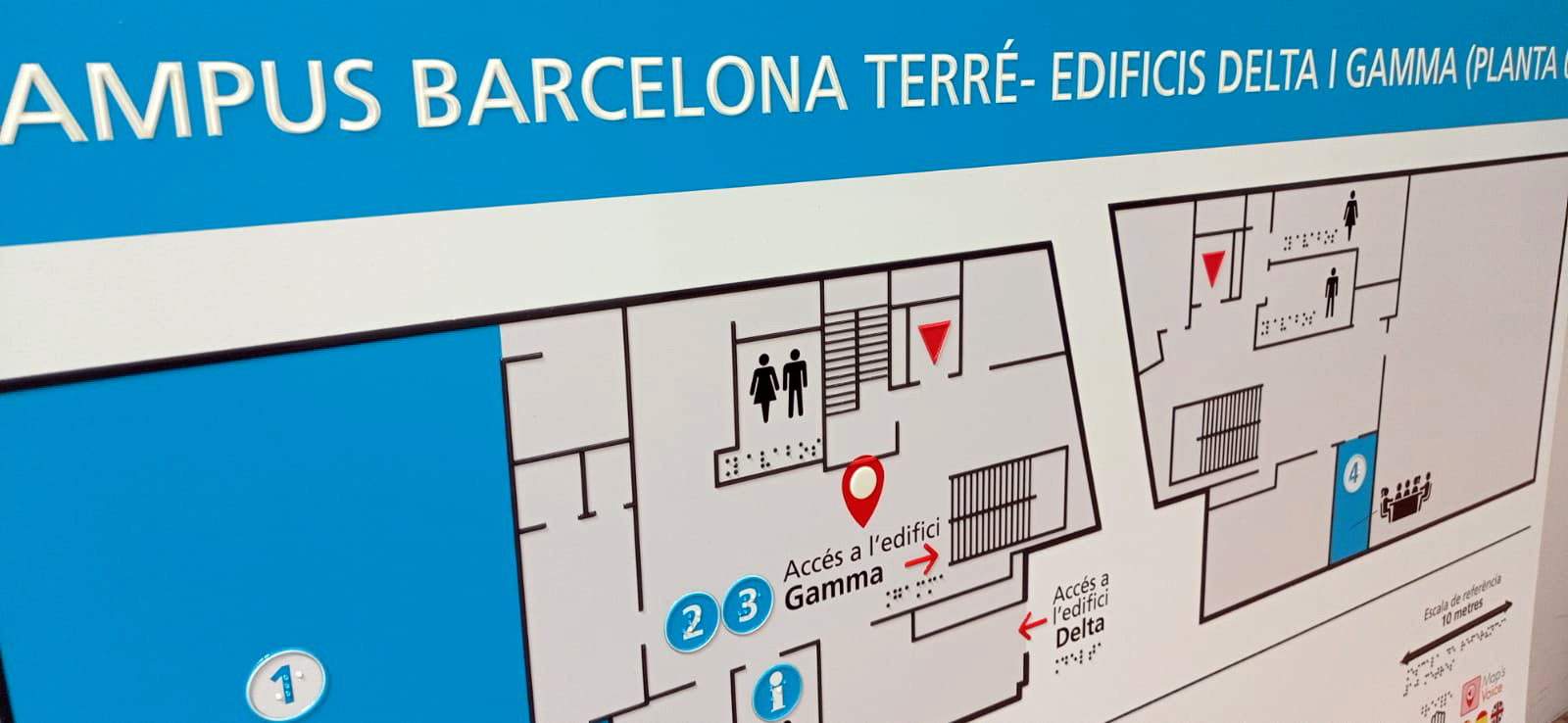 plano accesible en braille y altorrelieve