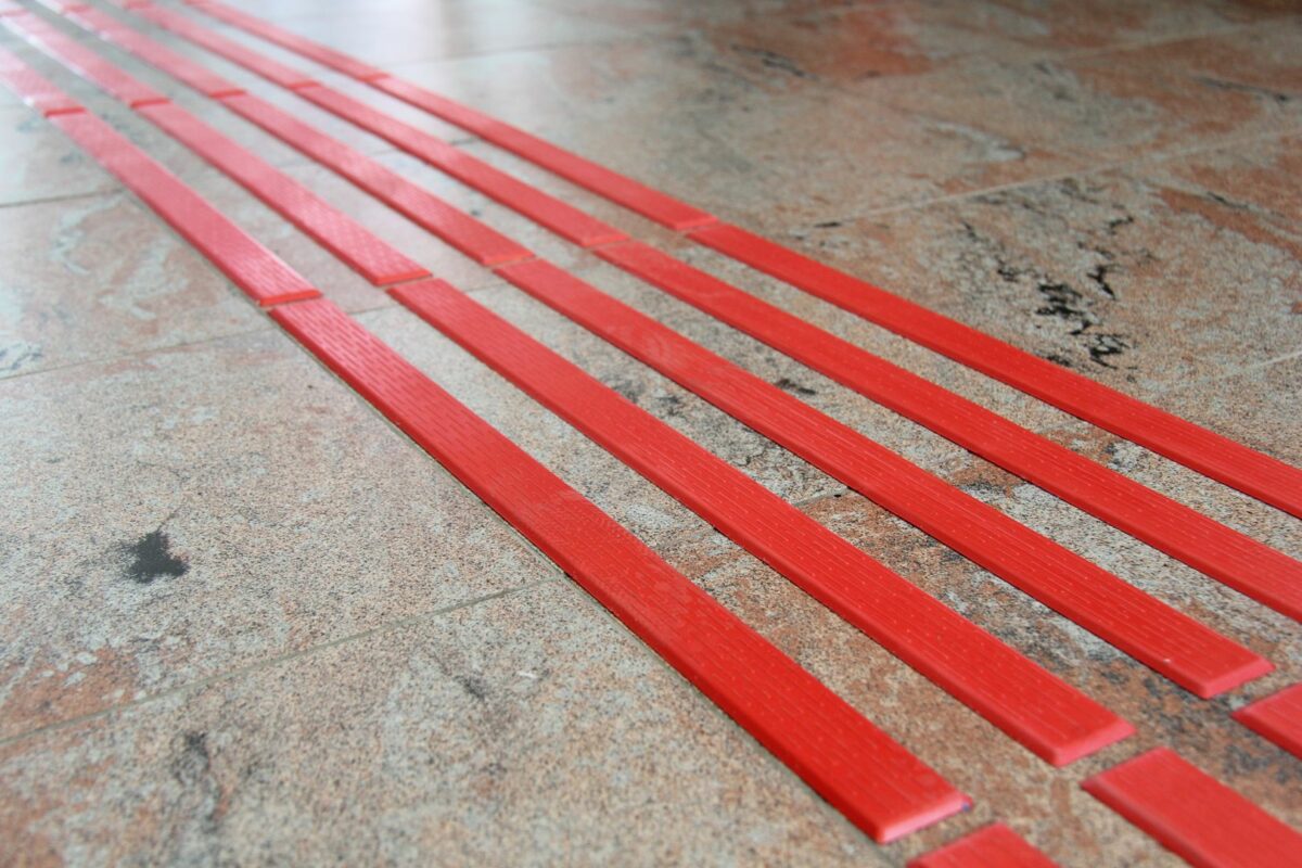 encaminamiento en interior rojo