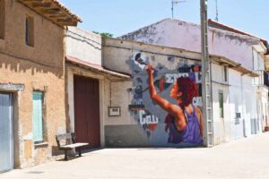 Mural llamado "encala-cao"