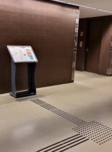 plano accesible en braille y altorrelieve