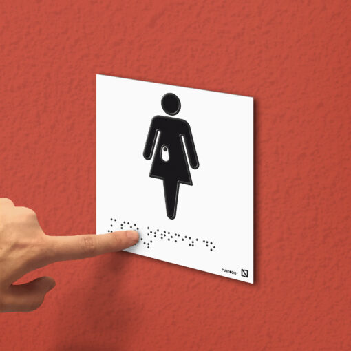 Placa aseo ostomizado mujer